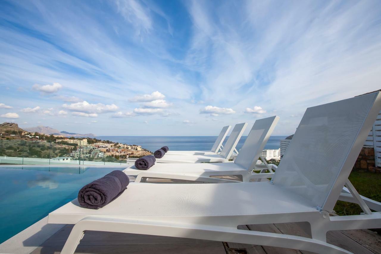 Villa Nissos Lindos  Ngoại thất bức ảnh